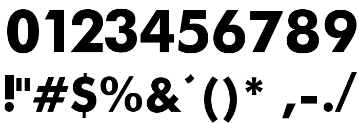 Tintin Majuscules Bold Font OTHER CHARS
