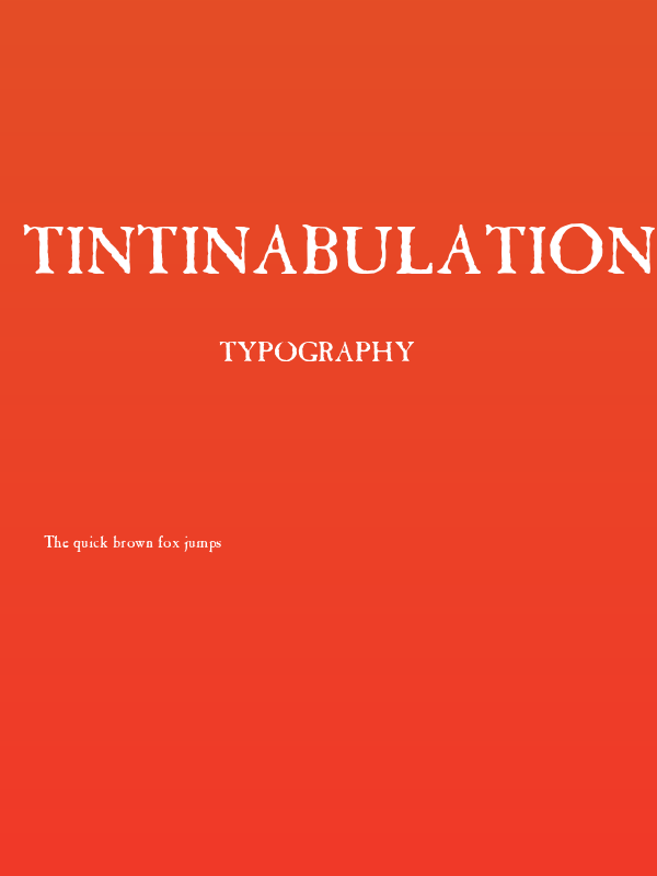 Tintinabulation Poster