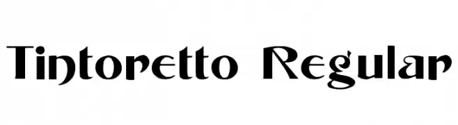 Tintoretto Regular  Descarca Fonturi Gratis