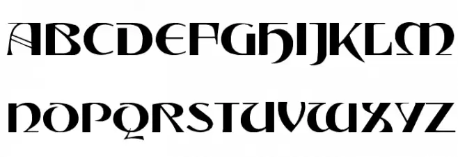 Tintoretto Regular 字体 大写