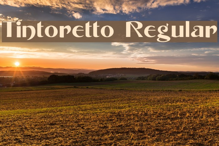 Tintoretto Regular Example 1