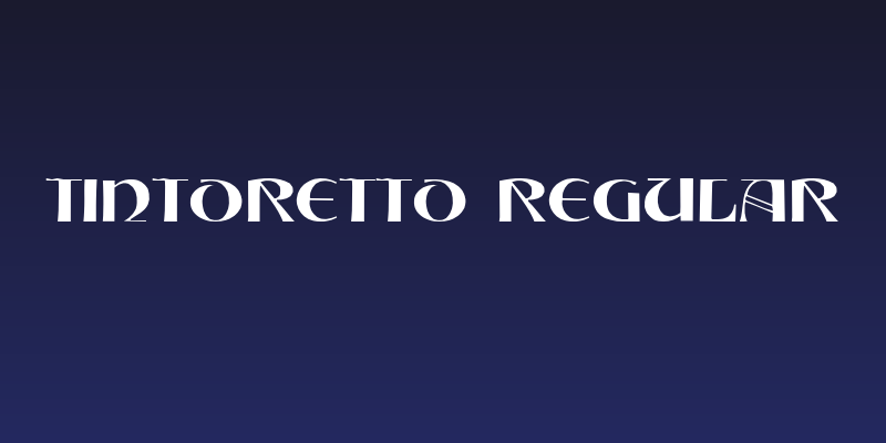 Tintoretto Regular Social Header