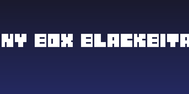 Tiny Box BlackBitA8 Social Header