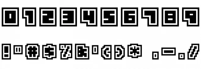 Tiny Box CollageBitA12 Schriftart Anderer Schreiben