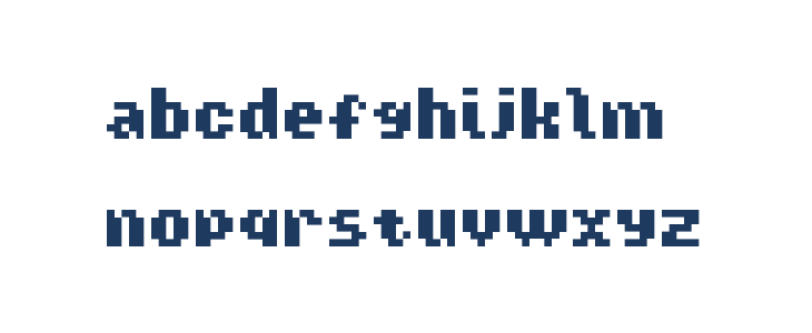 Tiny Islanders Lowercase