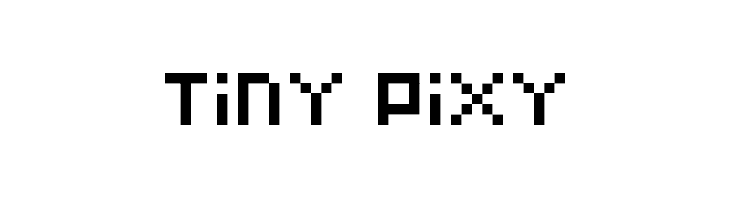 Tiny Pixy  Frei Schriftart Herunterladen
