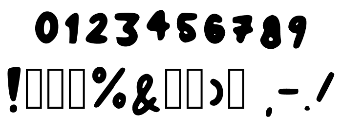 Tiny Sso Regular Font OTHER CHARS