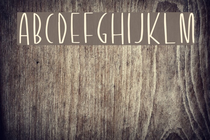 Tiny Trees Font examples