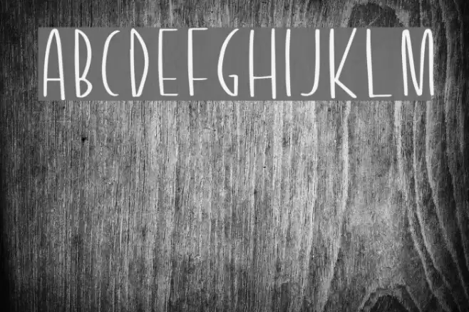 Tiny Trees Font examples