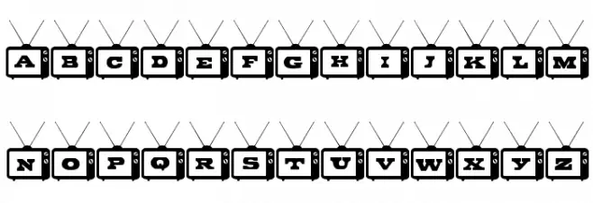 Tiny Tube 字体 大写