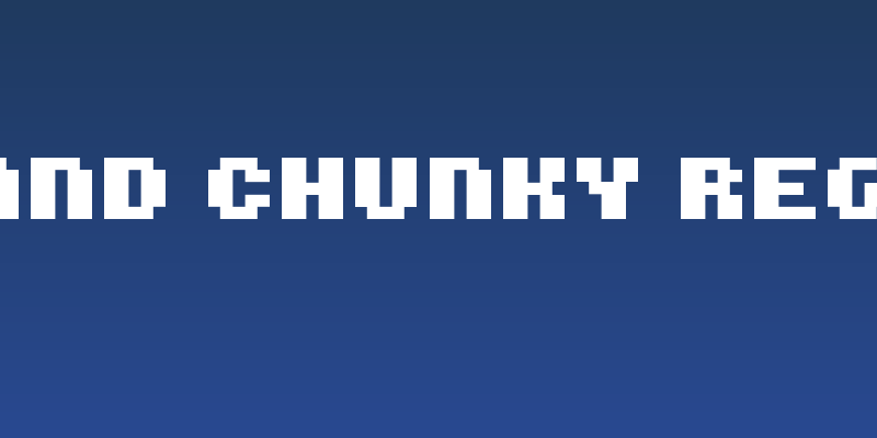 Tiny and Chunky Regular Social Header
