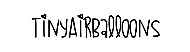 TinyAirBalloons  baixar fontes gratis