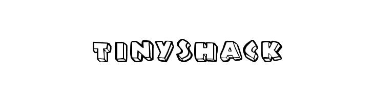 TinyShack  नि: शुल्क फ़ॉन्ट्स डाउनलोड