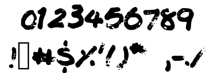 TinyWeed Font OTHER CHARS