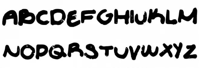 TinyWeed Font Litere mari