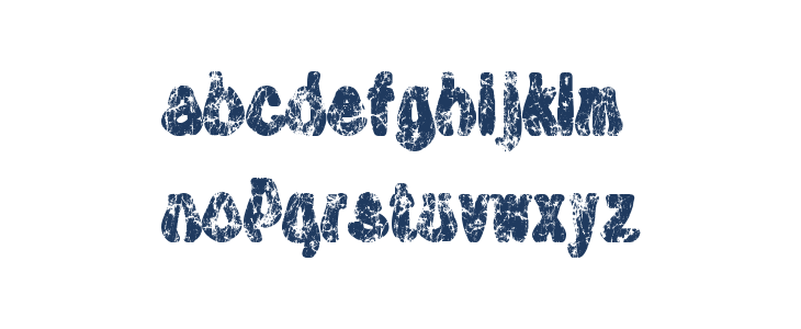 Tioem-Black-Distressed Lowercase