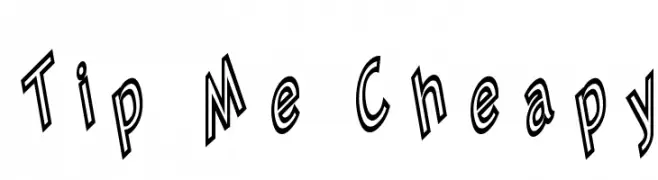 Tip Me Cheapy  Frei Schriftart Herunterladen