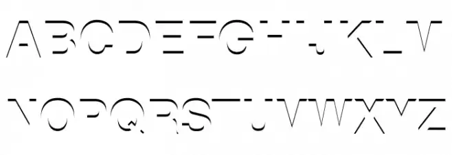 TipOfHell Font Litere mari