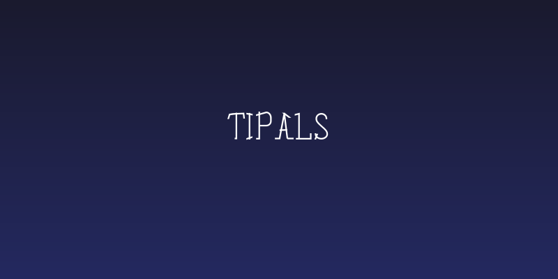 Tipals Social Header