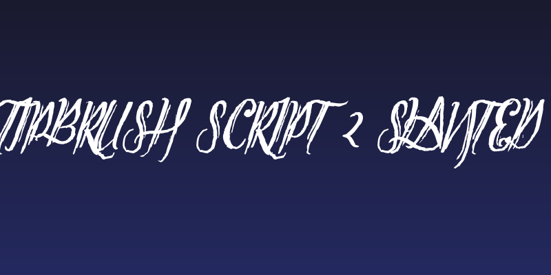 Tipbrush Script 2 Slanted Social Header