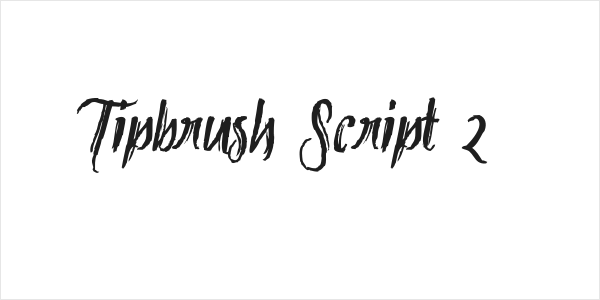 Tipbrush Script 2 Logo