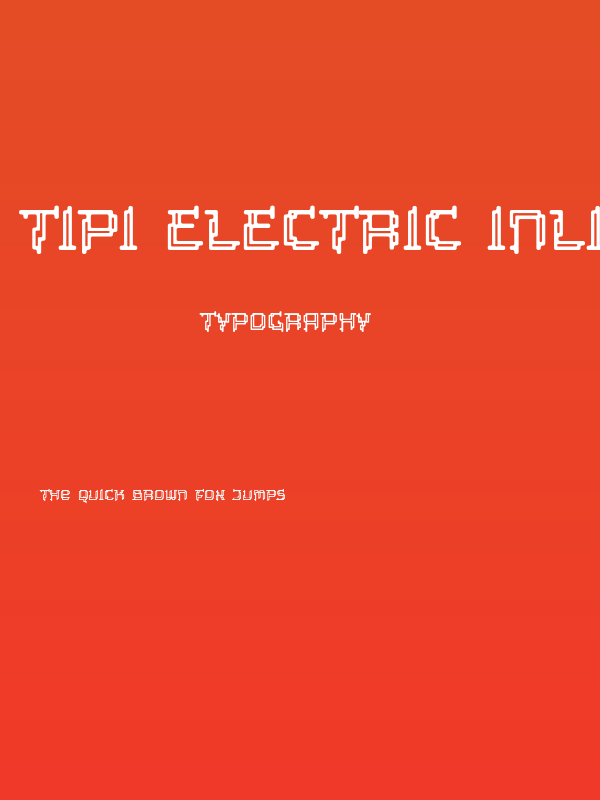 Tipi Electric Inline Poster