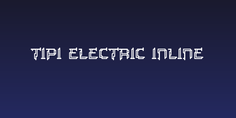 Tipi Electric Inline Social Header