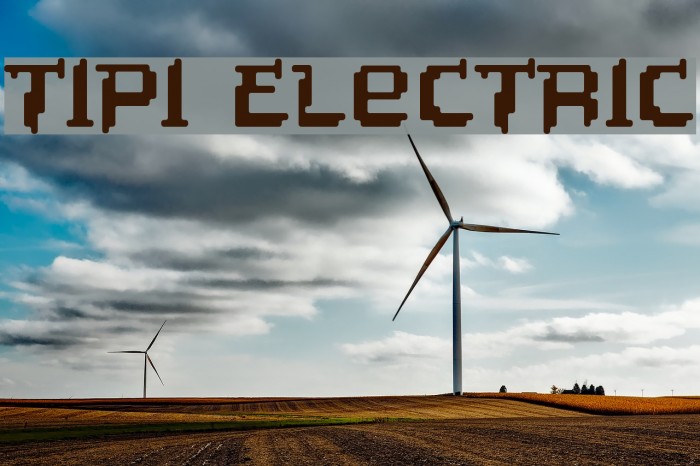 Tipi Electric Example 1