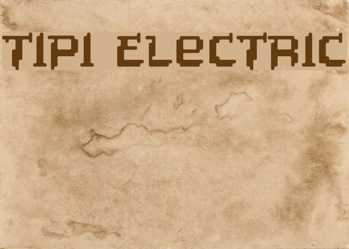 Tipi Electric Example 2