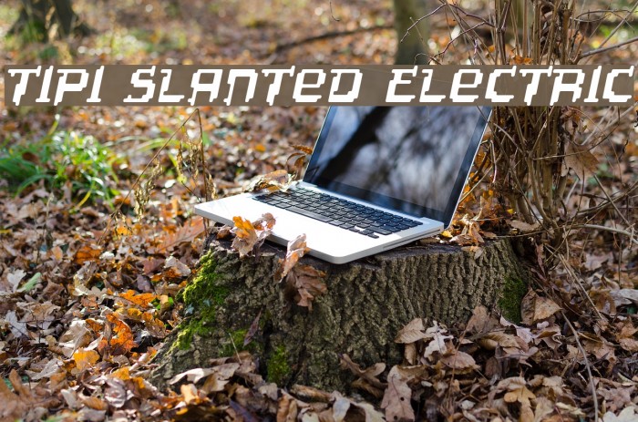 Tipi Slanted Electric Example 2