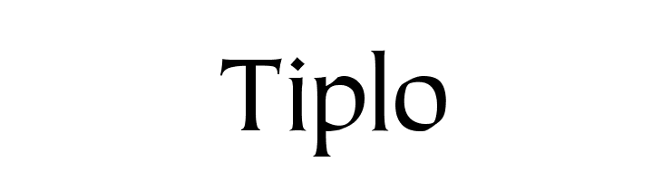 Tiplo  baixar fontes gratis