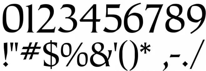 Tiplo Font OTHER CHARS