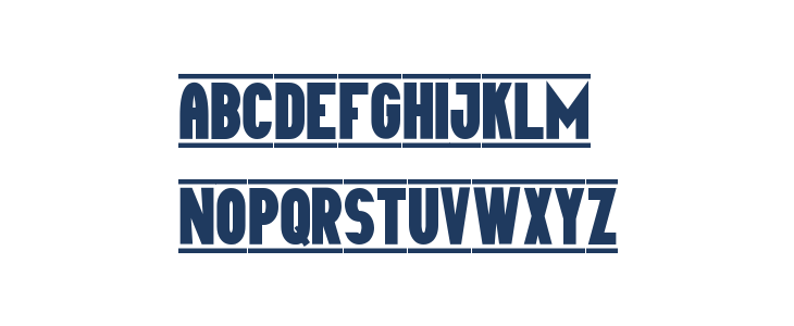 Tipo Capital1 St Lowercase