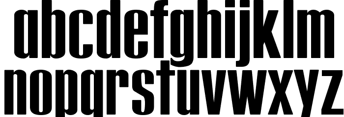 Tipo PRESS Font LOWERCASE