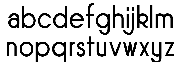 Tipois-Regular Font LOWERCASE