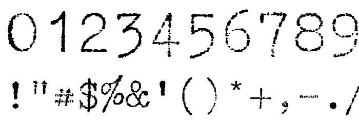 Tippa Font OTHER CHARS