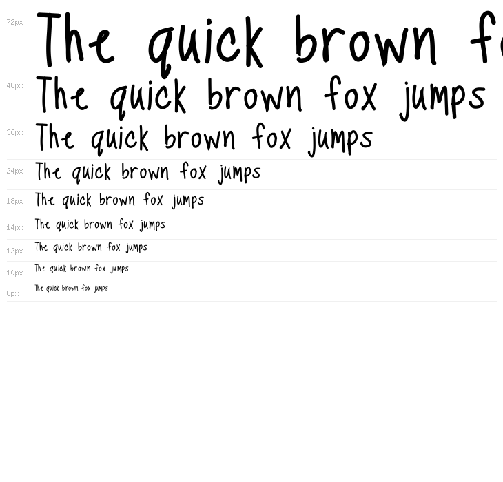 TippyToes Bold Waterfall