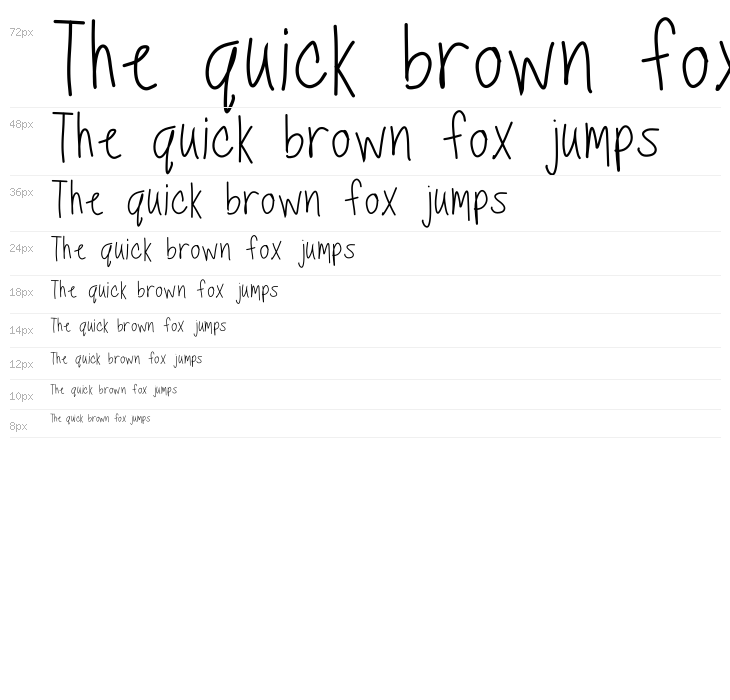 TippyToes Regular Waterfall