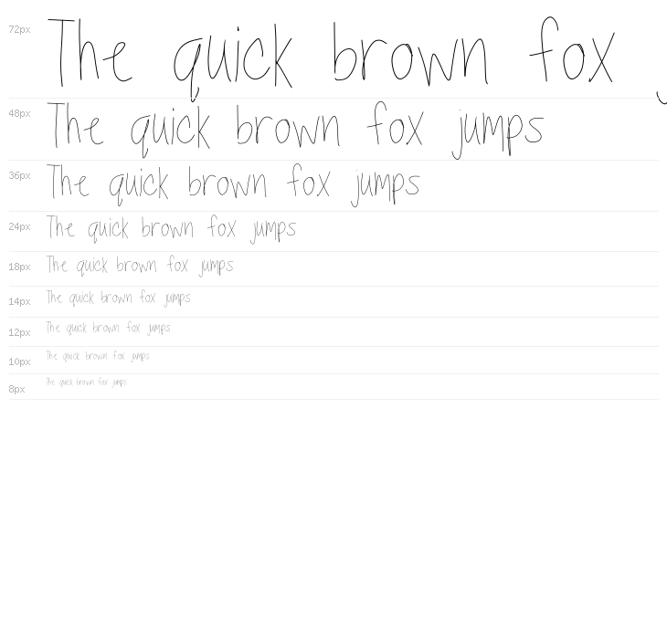 TippyToes Skinny Waterfall