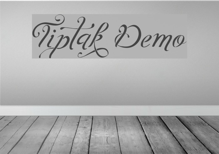 Шрифт demo