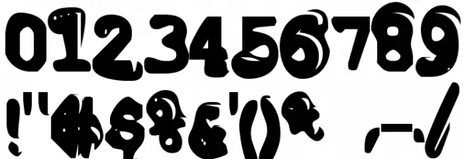 TiptonianRegular फ़ॉन्ट अन्य घर का काम