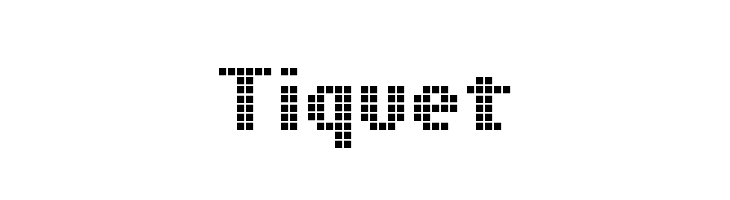 Tiquet  font caratteri gratis