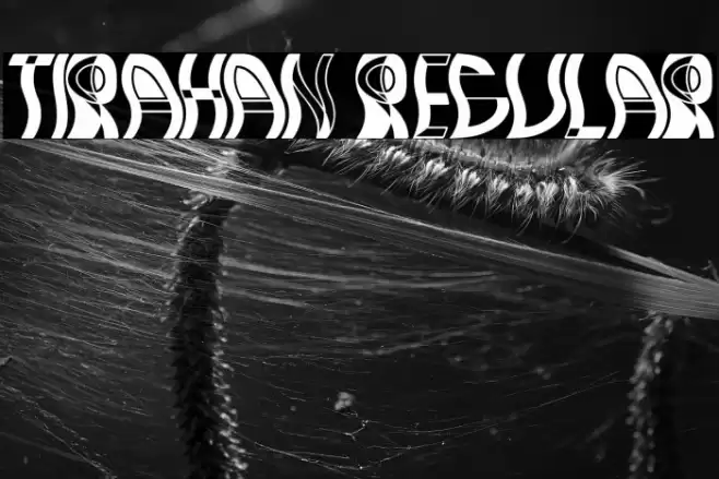 Tirahan Regular Font examples