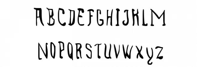 Tired Fingers Fail Шрифта ВЕРХНИЙ