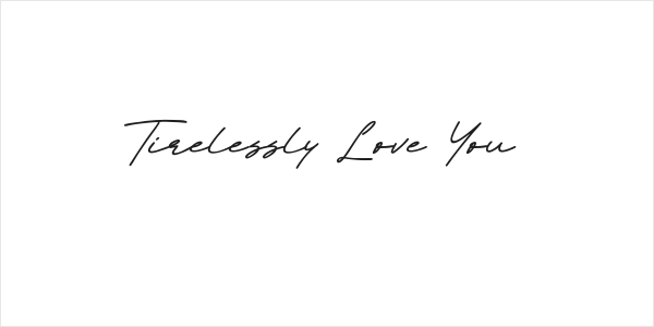 Tirelessly Love You Logo