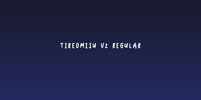 Tireomisu V2 Regular Social Header