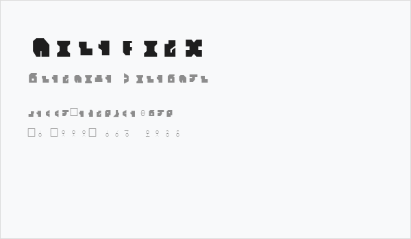 Tiresian Business Card