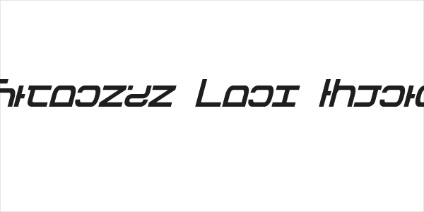 Tirolese Bold Italic Logo