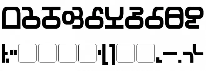 Tirolese Bold Font OTHER CHARS