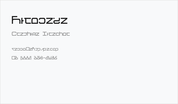 Tirolese Business Card